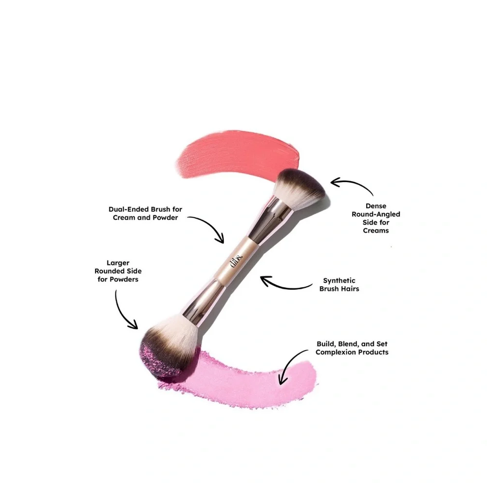Duo Brush Face for Cream + Powder